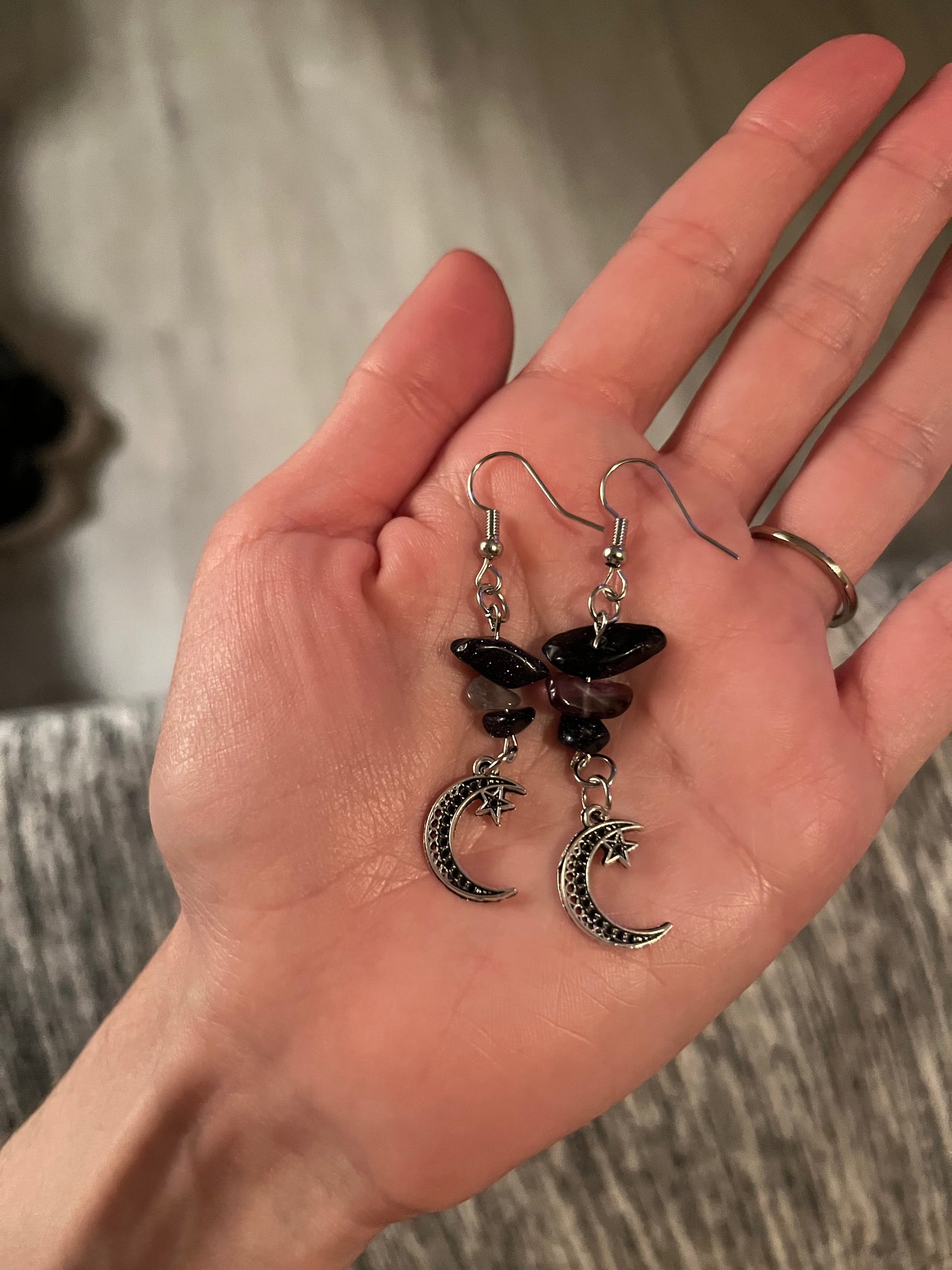 Moon&Star w stones