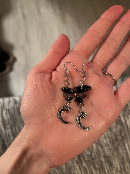 Moon&Star w stones