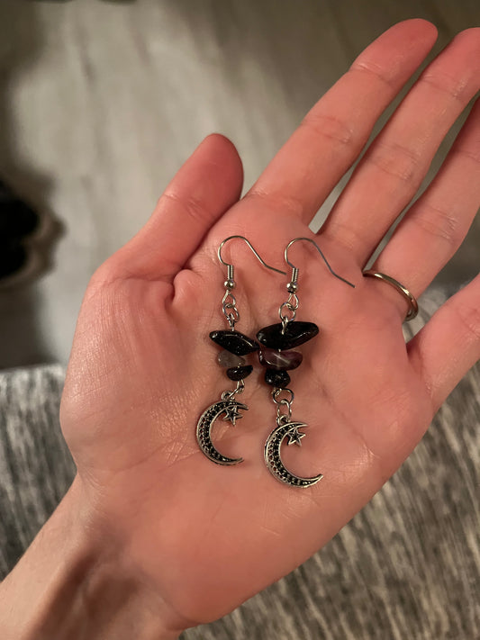 Moon&Star w stones